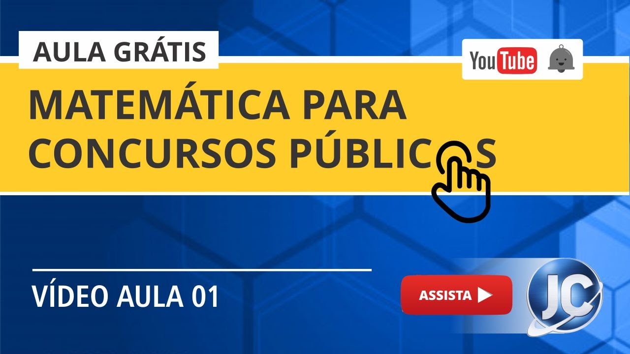 Aula Grátis - Matemática (videoaula 01)