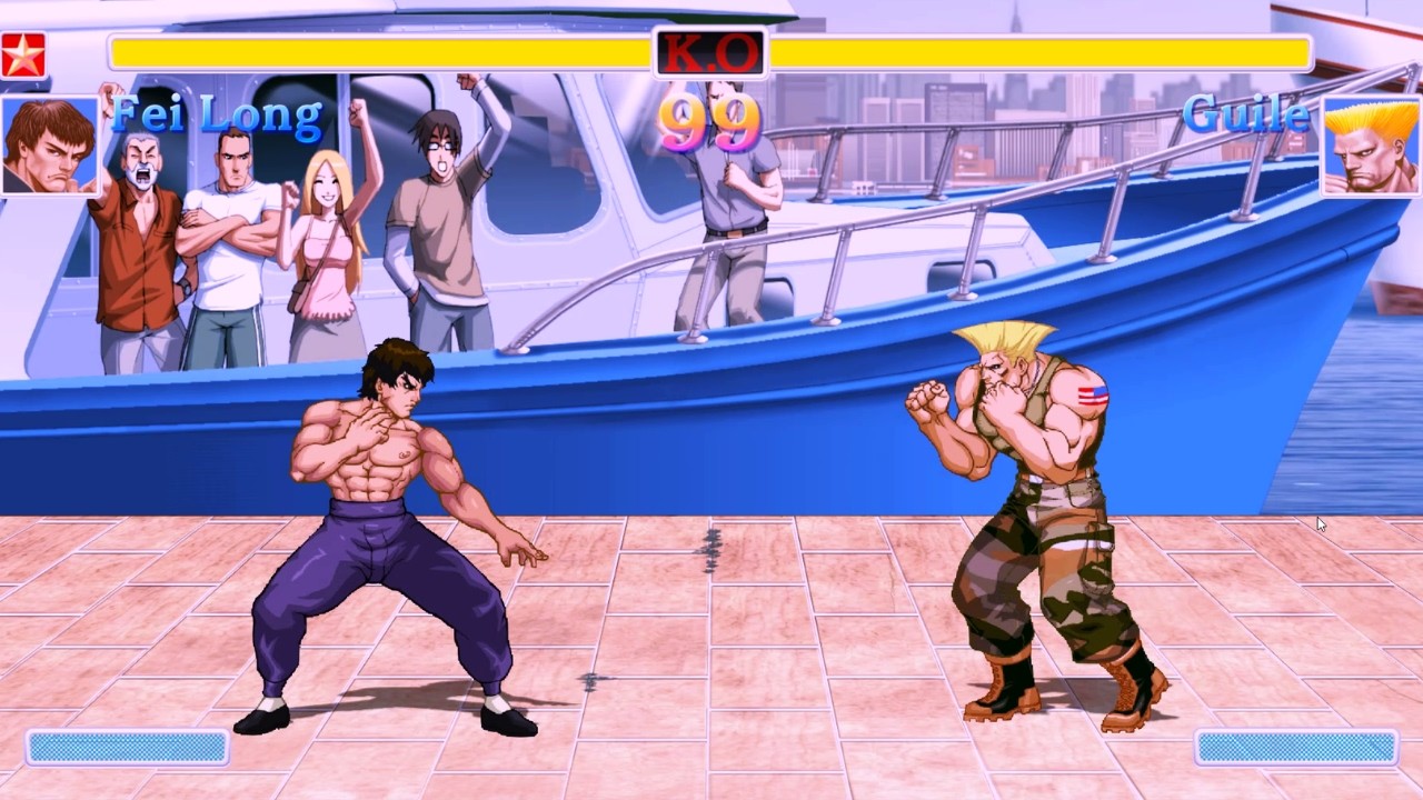 Фэй Лонг против Гайла (самый сложный уровень) Ultra Street Fighter 2: Финальные претенденты.