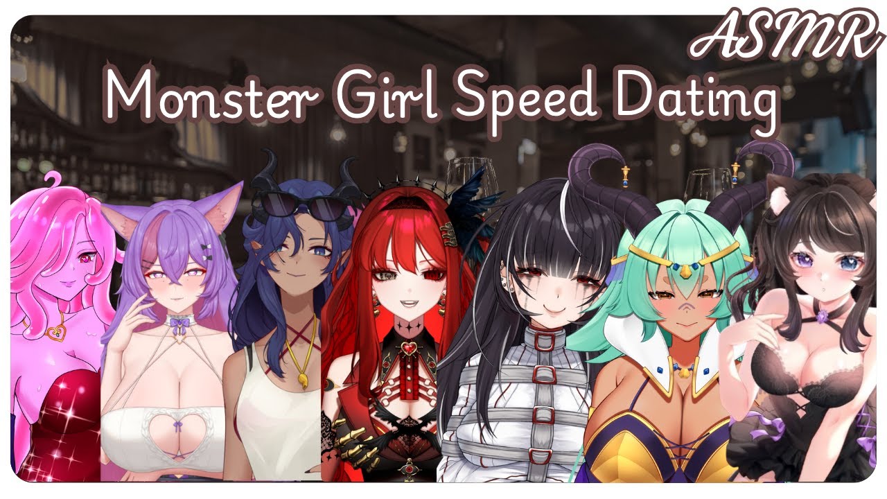 Speed Dating Monster Girls | ASMR RP | F4M [Relaxing] [Monster Girl]