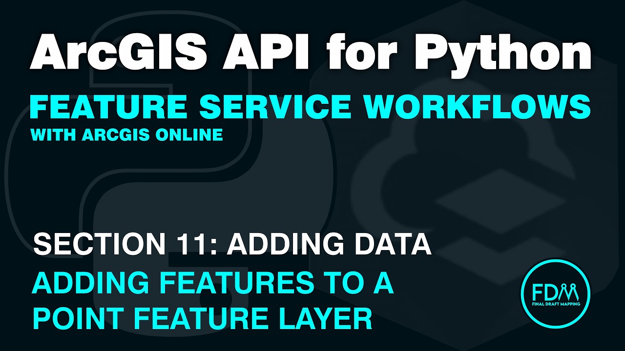 Adding Point Features to an ArcGIS Online Feature Layer with the ArcGIS API for Python