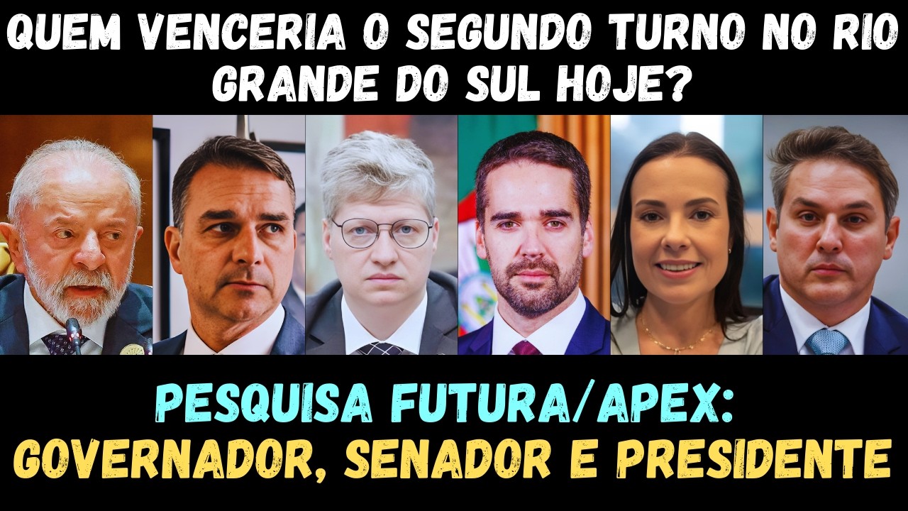Pesquisa eleitoral no RS revela disputa apertada e Senado indefinido