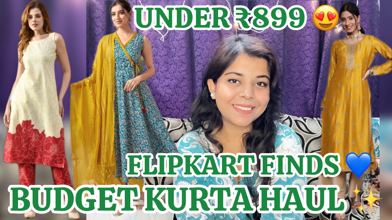 ₹899 Kurta Sets That Look Super Expensive 😍 | Flipkart Haul