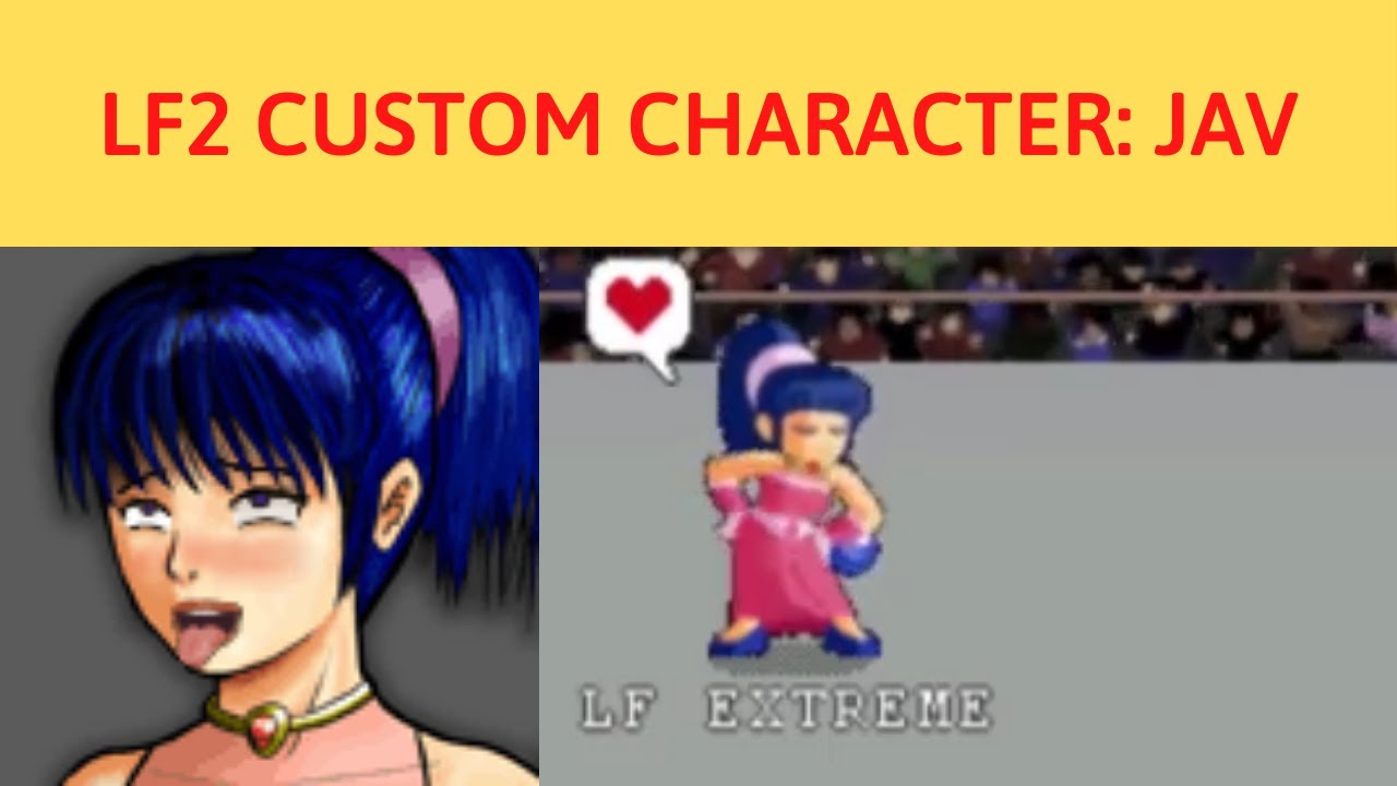 LF2 - Jav Moveset + Gameplay (by Nyamaiku)