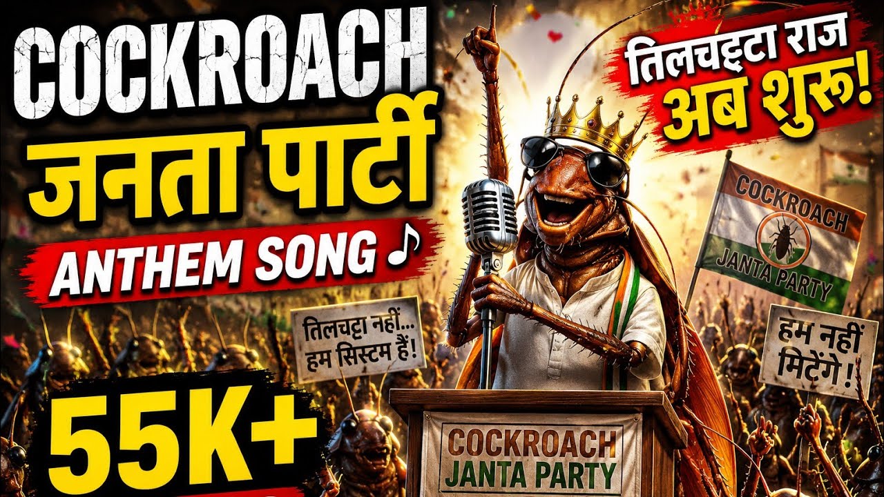 Cockroach Janta Party Anthem song CJP2026