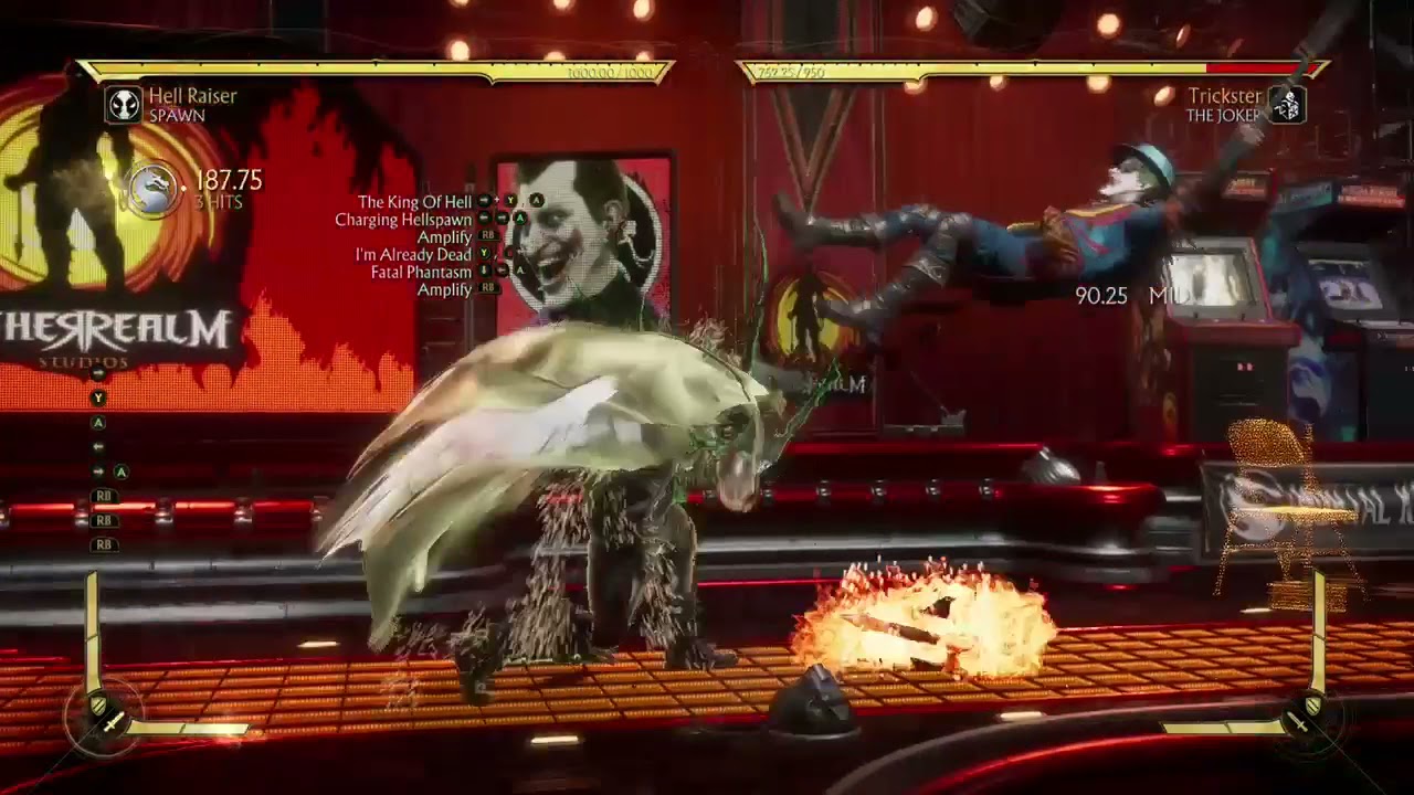 Easy Spawn 42% combo MK11