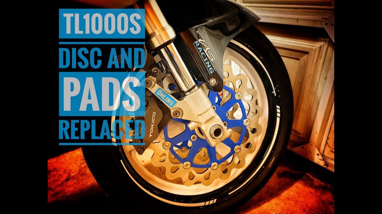 Suzuki TL1000S Disc and Brake Pads Replacement How To