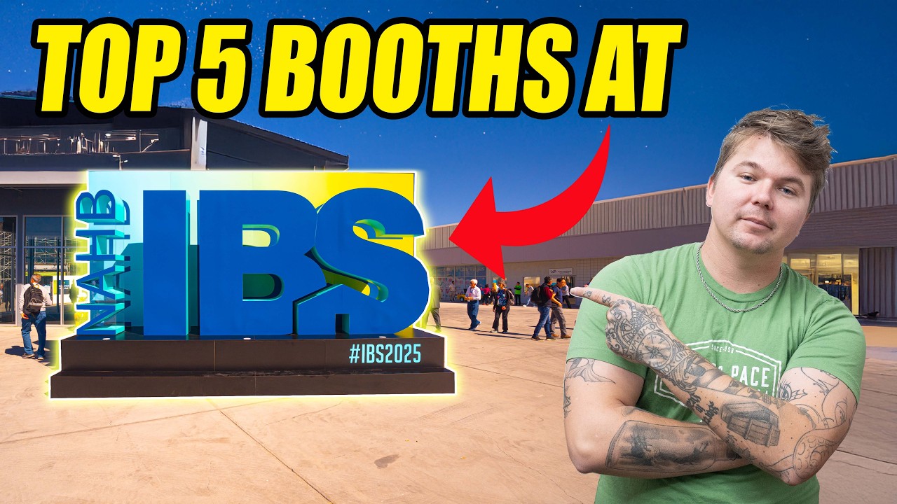 MY TOP 5 BOOTHS at INTERNATIONAL BUILDER'S SHOW!