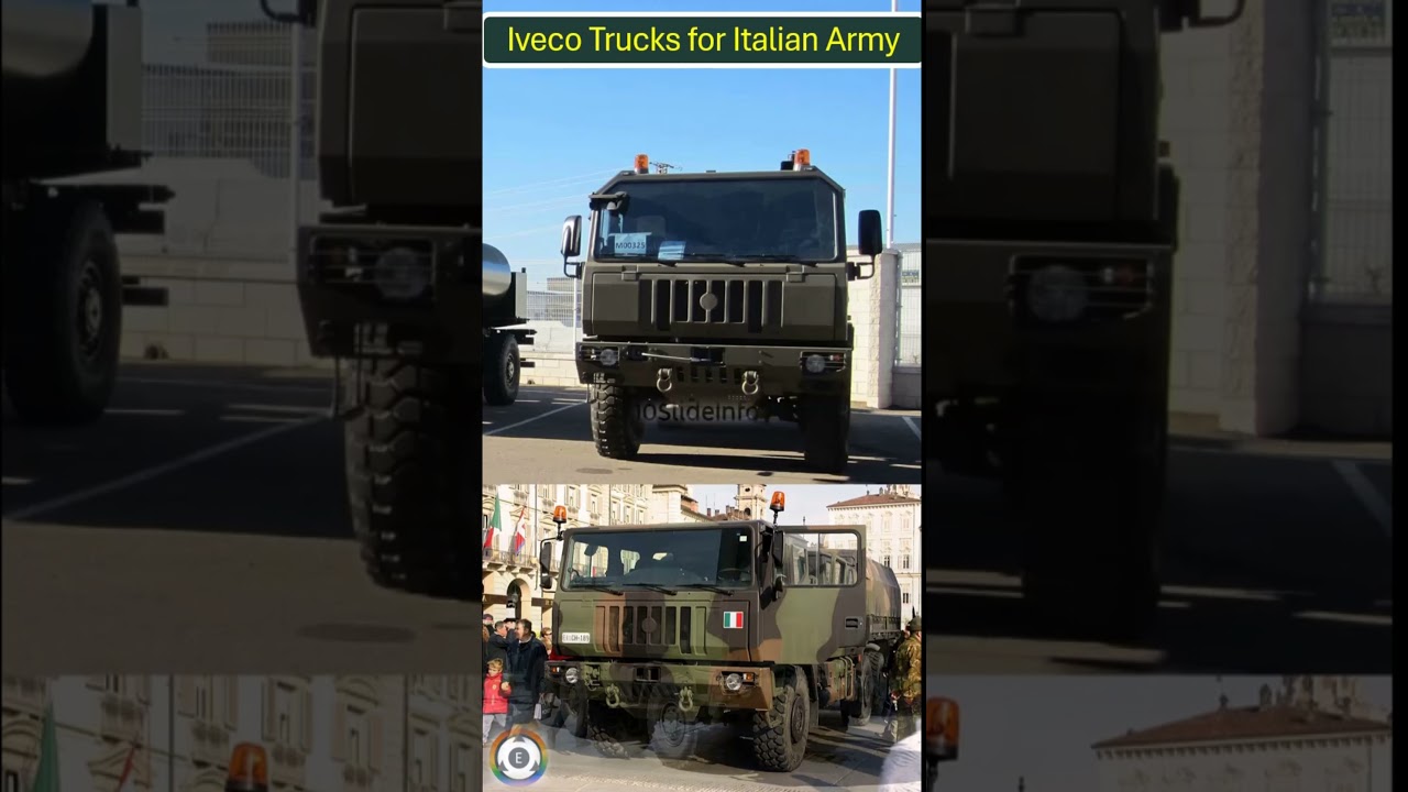 Iveco Next-Gen Logistics Trucks for Italian Army 