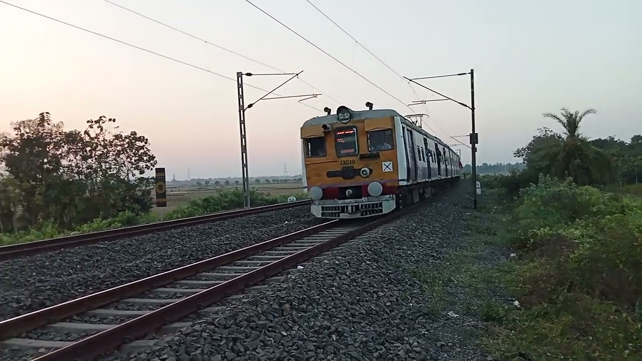 LOCAL TRAIN & INTERCITY EXPRESS  CROSSING