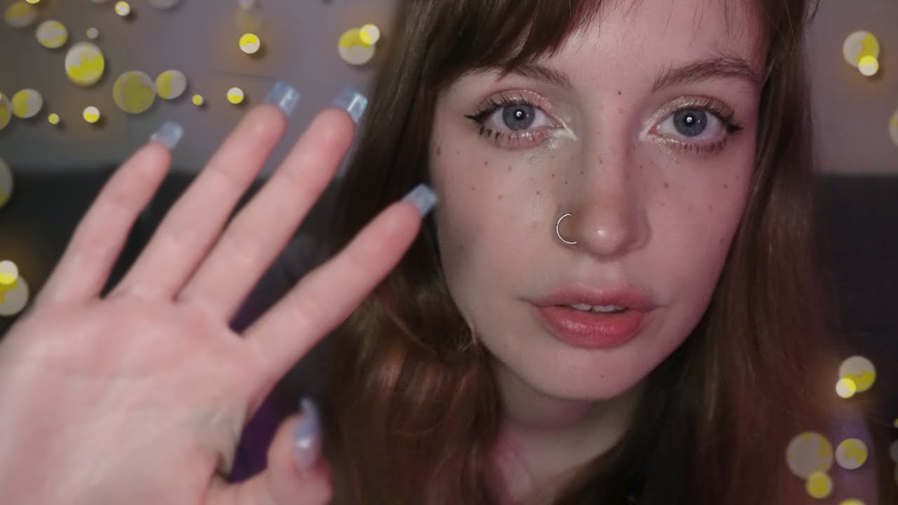 ASMR Звуки рта и движения рук крупным планом