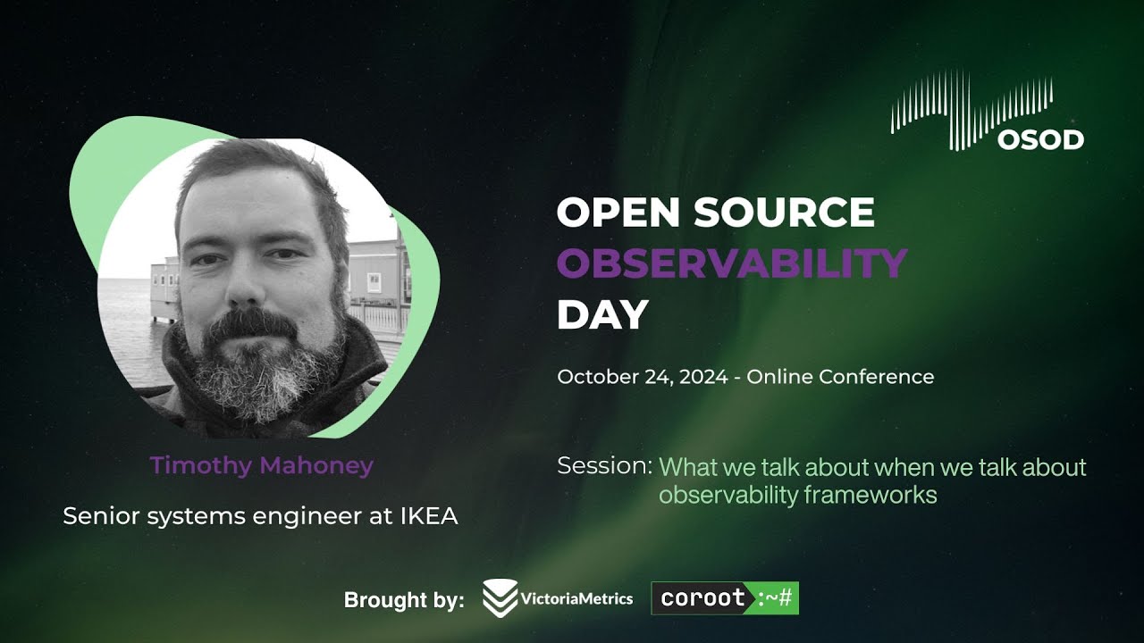 What we talk about when we talk about observability frameworks.