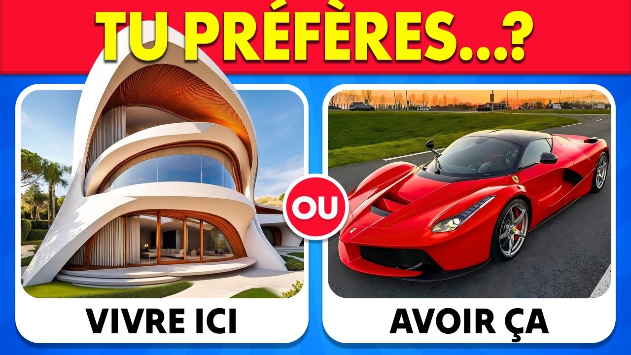 TU PRÉFÈRES...? 60 CHOIX DE LUXE à 1 MILLION d'EUROS 💎✨