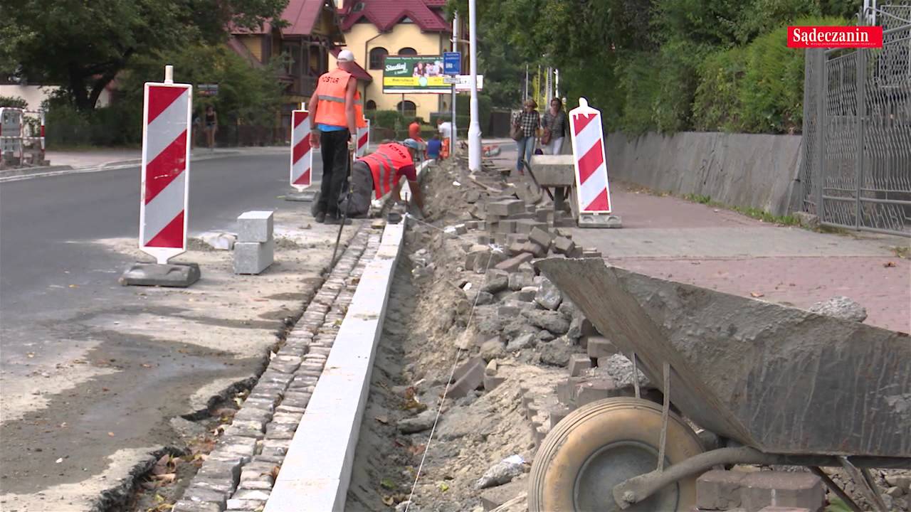 Uwaga! Nocne roboty drogowe w Krynicy