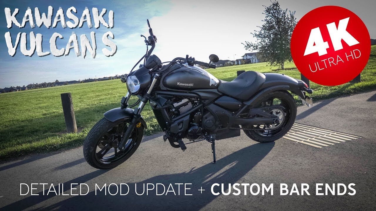 4K Kawasaki Vulcan S Detailed Mod Update + CUSTOM BAR END MIRRORS