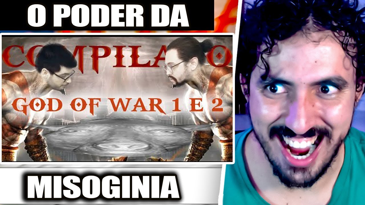 MELHORES MOMENTOS E MISO.. NA SÉRIE DE GOD OF WAR 1 E 2 DO JF | Leozin React