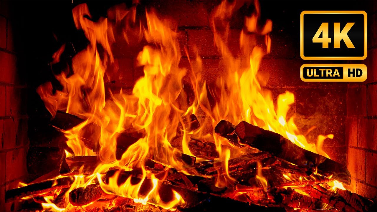 Christmas Jazz & Fireplace Ambience 🎄 Crackling Logs for Deep Relaxation & Better Sleep