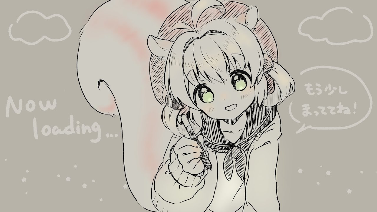 飽きるまで絵を描く