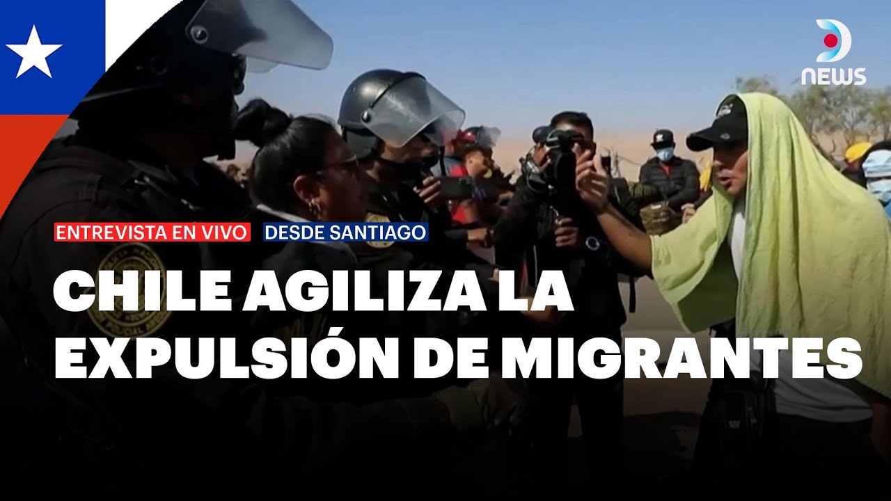 🇨🇱 Chile firma un protocolo para expulsar inmigrantes 