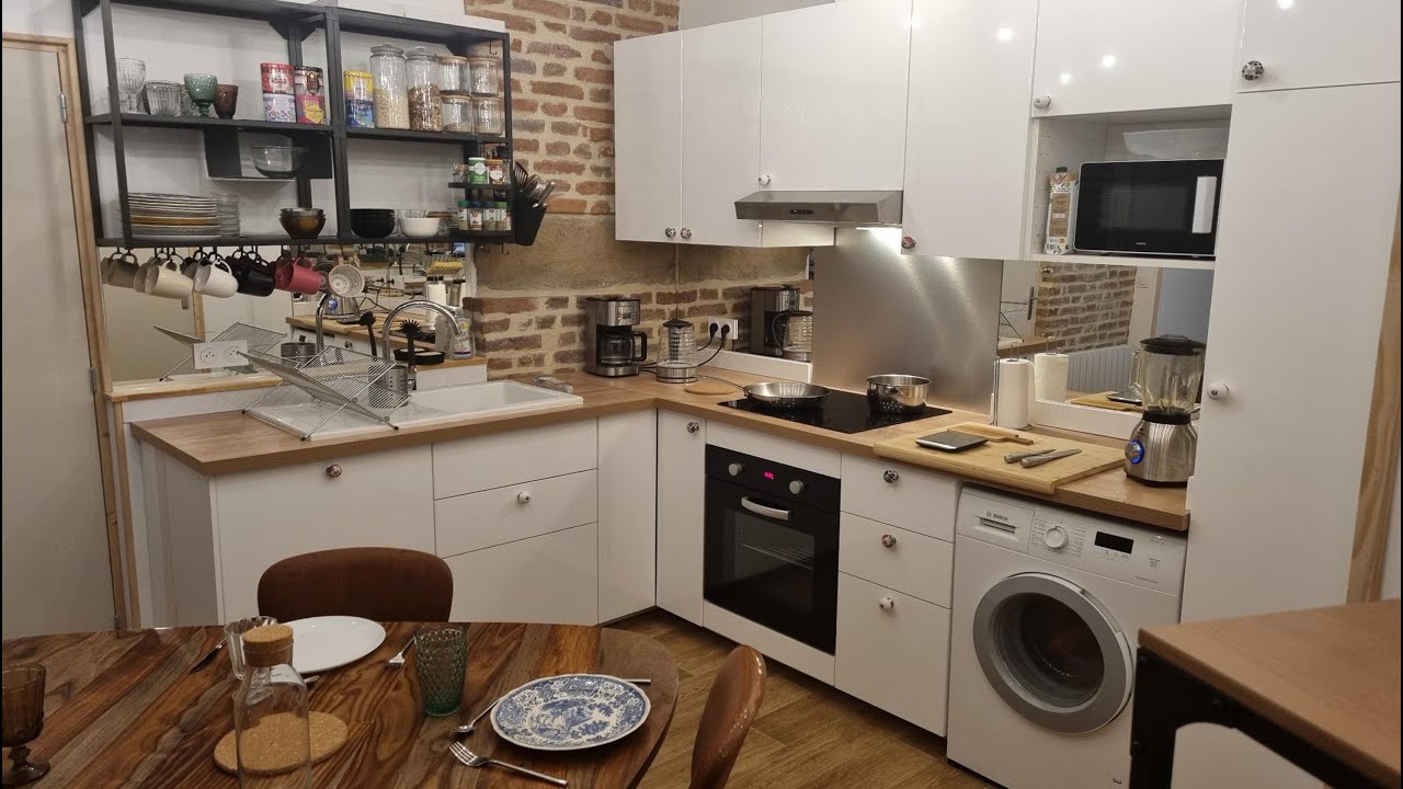 Visite après travaux, colocation de 4 chambres à Saint-Etienne