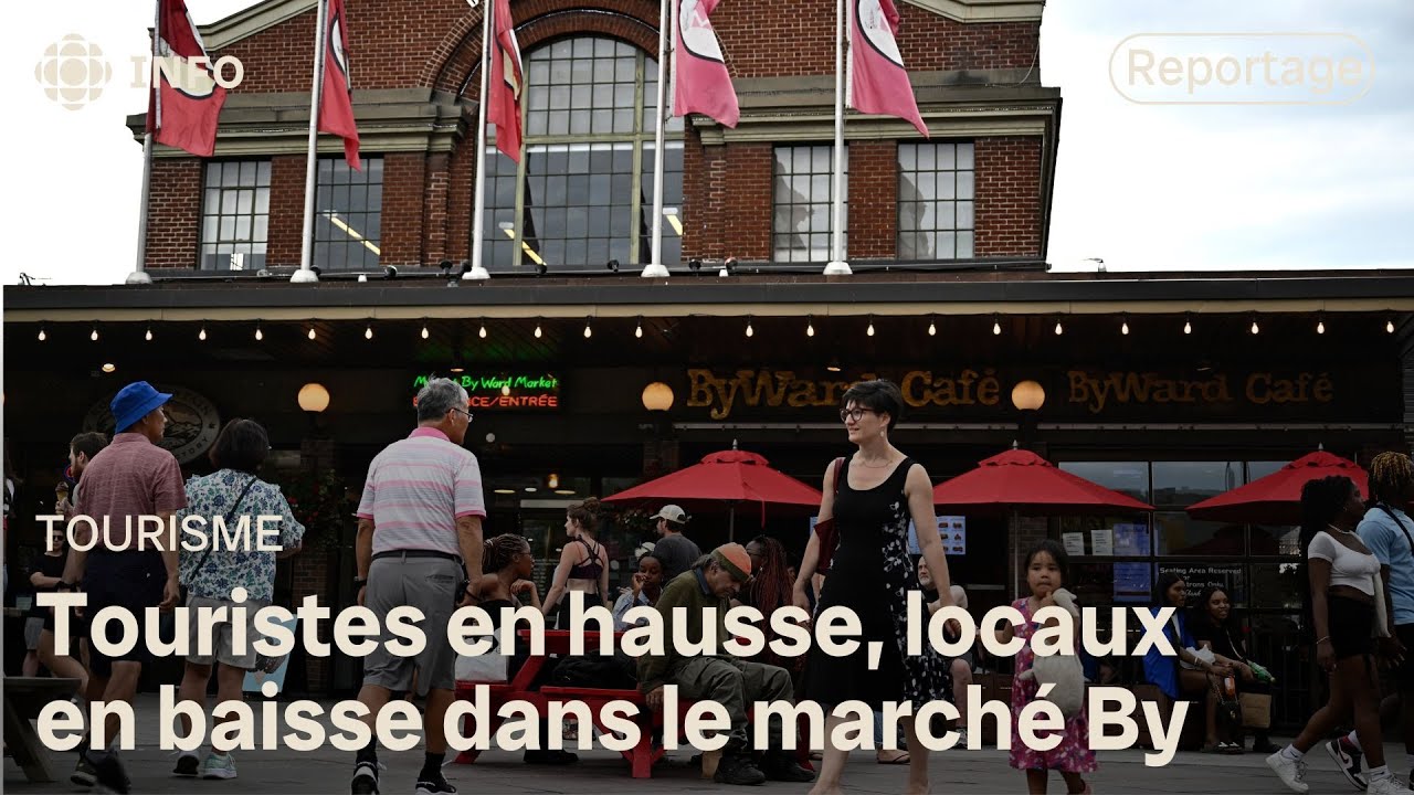 Le marché By attire de plus en plus de touristes, mais moins de résidents locaux