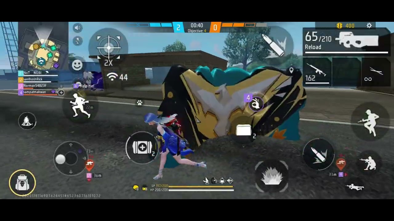 Free fire max cs rank | Free Fire max Game | Winning Match 