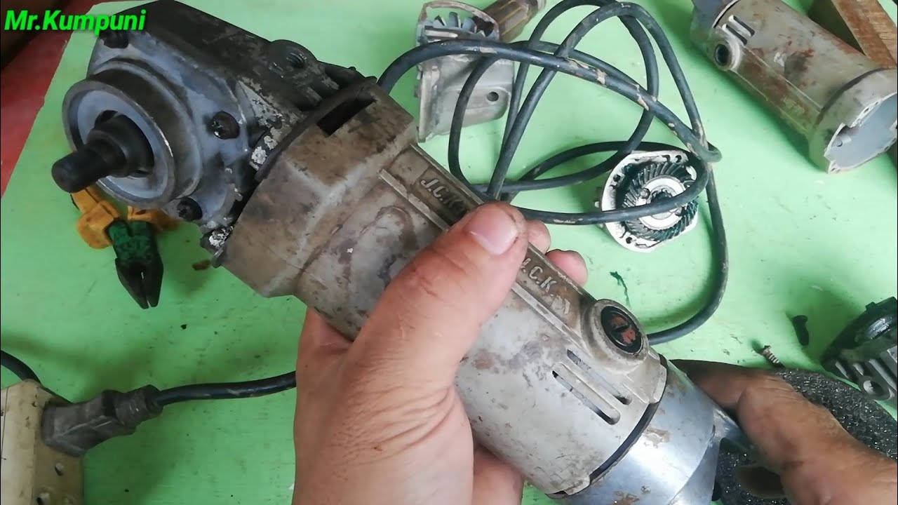 Damage angle grinder shaft \ damage angle grinder gear
