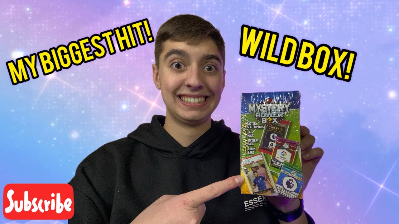 This is the craziest box ever! MJ holding soccer mystery power box! ($100 dollar hit!)