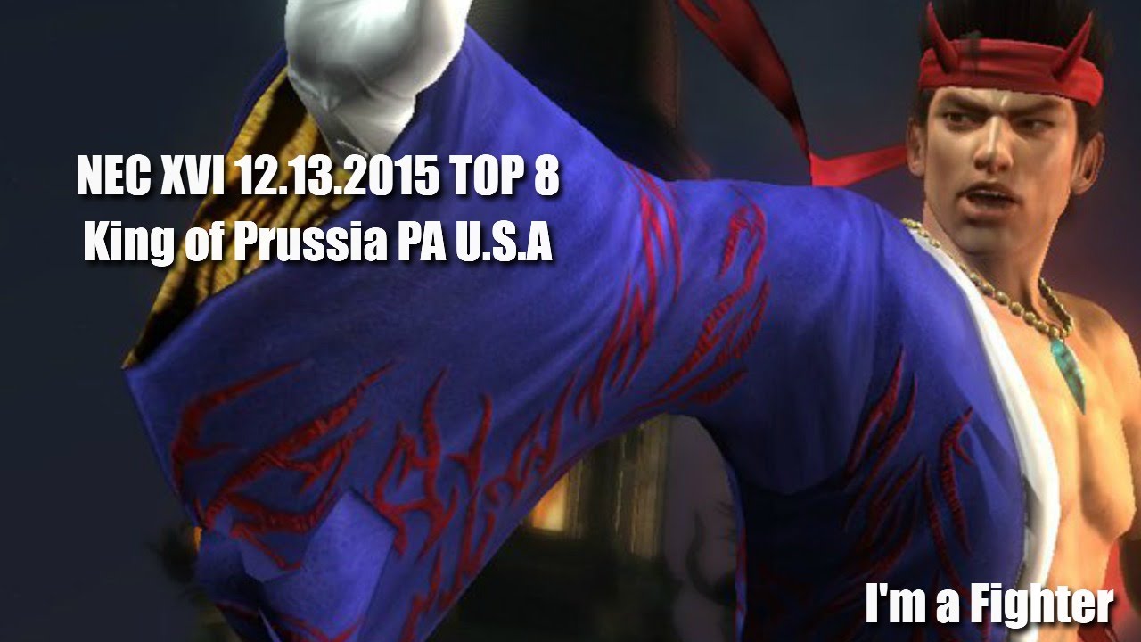 NEC16 DOA5LR Top 8  Grand Final Electrified Mann (Helena) vs JC Akira (Akira)