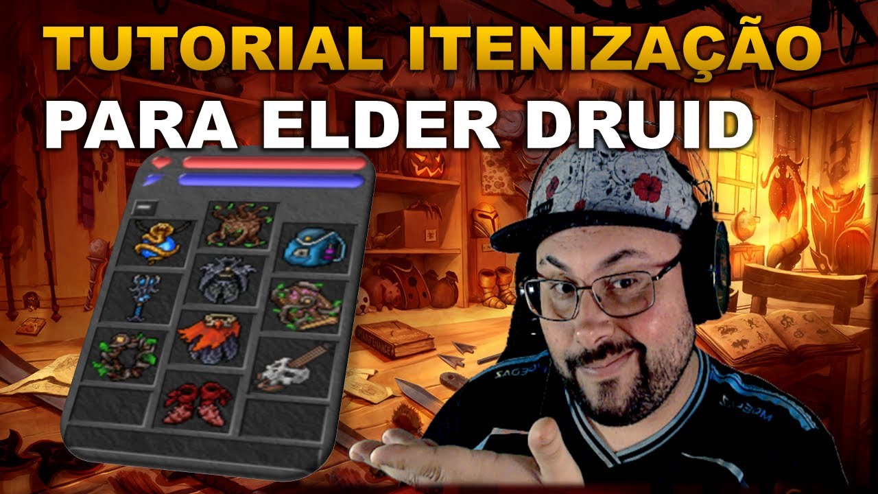MELHORES ITENIZAÇÕES PARA ELDER DRUID | TUTORIAL COMPLETO RIICK GAMES