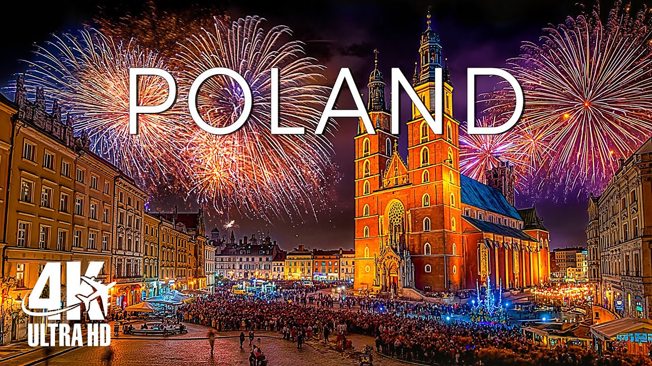 Poland 4K | 🎇 New Year 2026 Countdown 🎉 Magical Fireworks & Warm Wishes &ndash; 4K Video