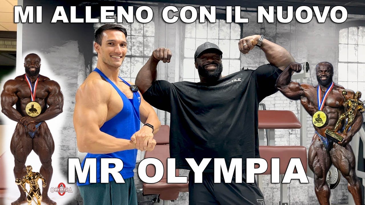MI ALLENO CON IL NUOVO MR OLYMPIA SAMSON DAUDA! GIORNATA PAZZESCA...