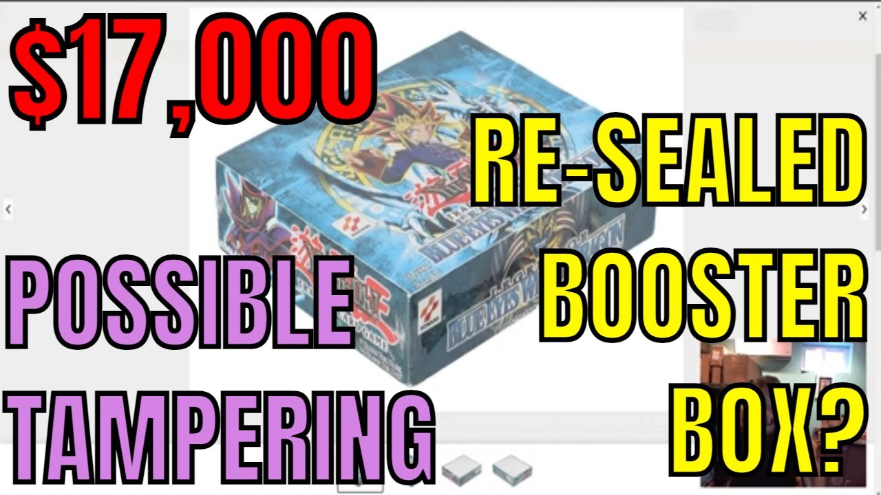 $17,000 YuGiOh SCAM? Goldin Auctions Legend of Blue Eyes White Dragon 1st Edition RESEALED LOB Box?