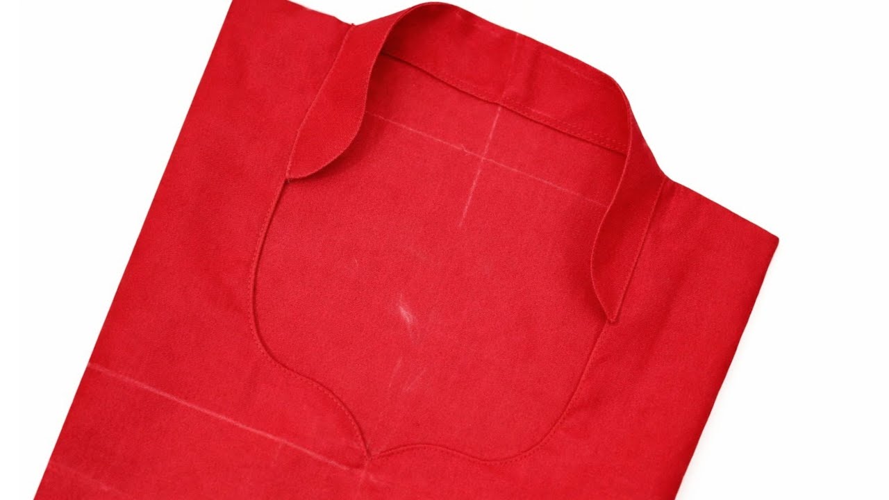 फुल फिनिशिंग से हाफ कॉलर कैसे बनाएं | Half Collar Neck Cutting And Stitching | Stitching Classes.