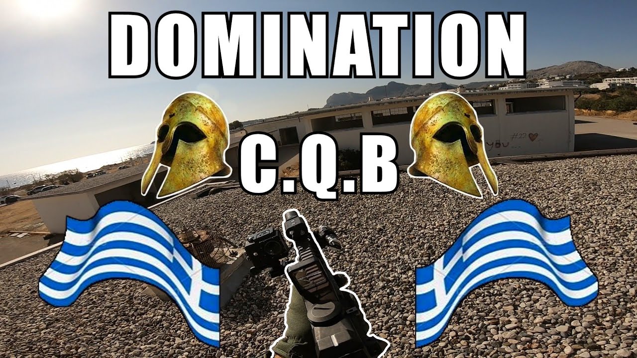 I've SPEND 1.200 bb's at THIS CQB GAME ! ! | Airsoft Greece