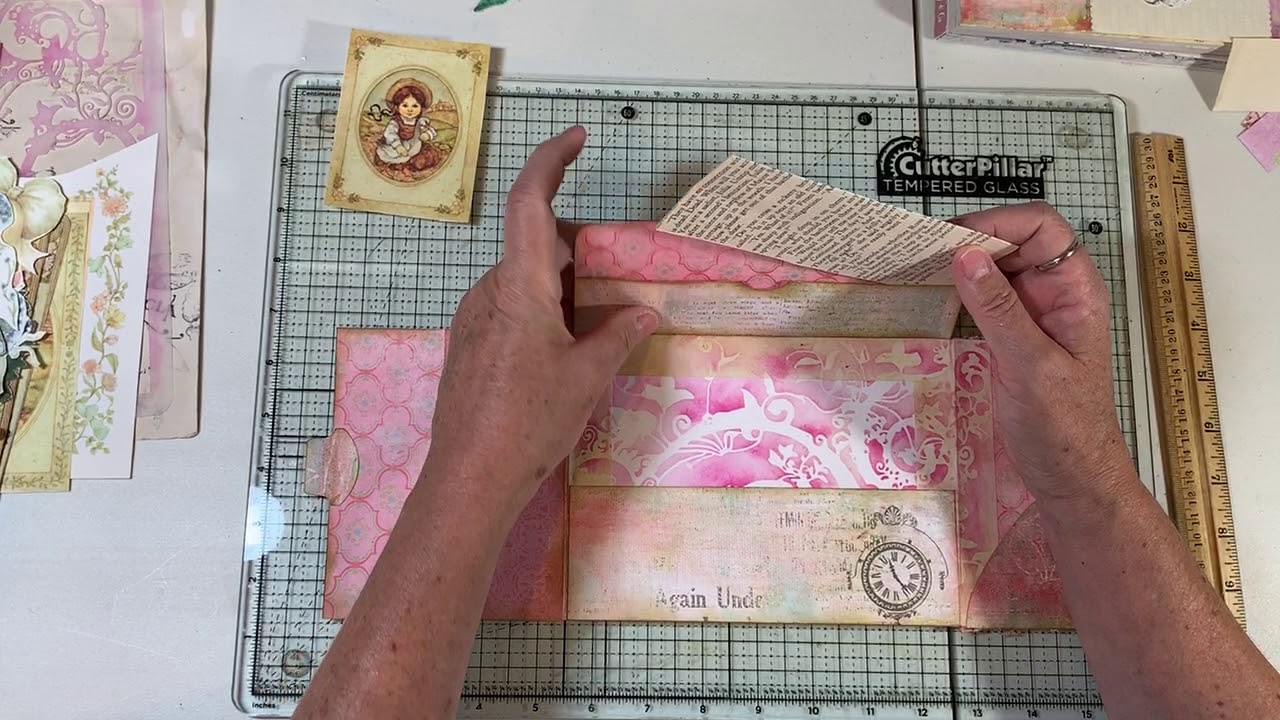 Craft with Me - Faux Front Envelope & Lorella Ephemera