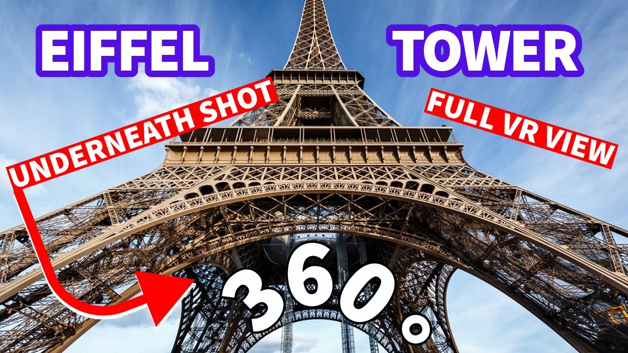 Under the Eiffel Tower, 360° Video, VR
