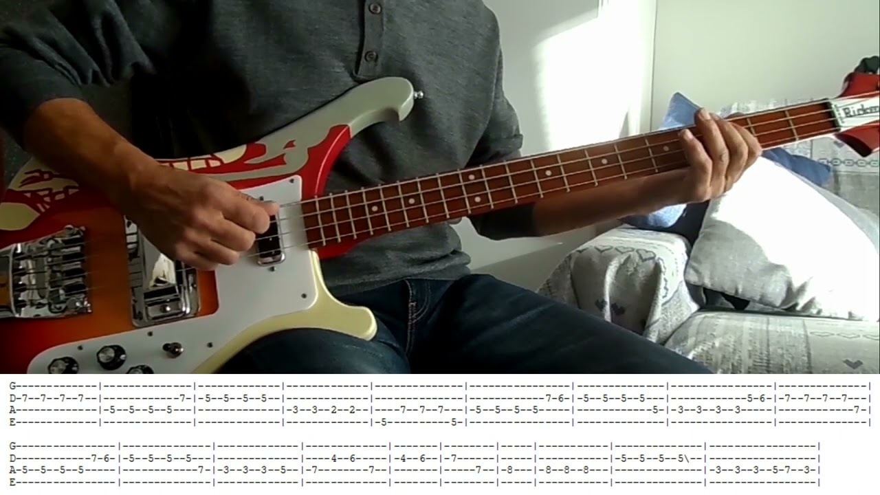 Your mother should know - The Beatles -  Bass Tutorial with Tabs