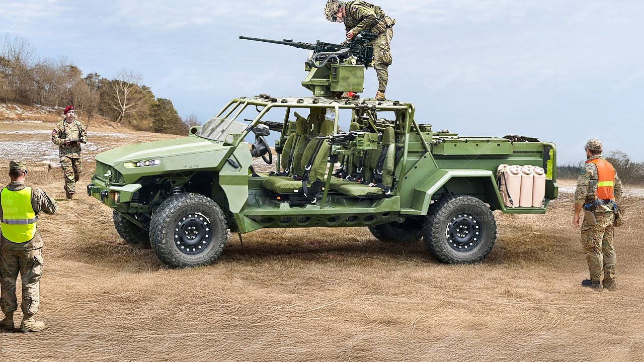 US Army Testing Its New Tactical Off-Road Vehicle