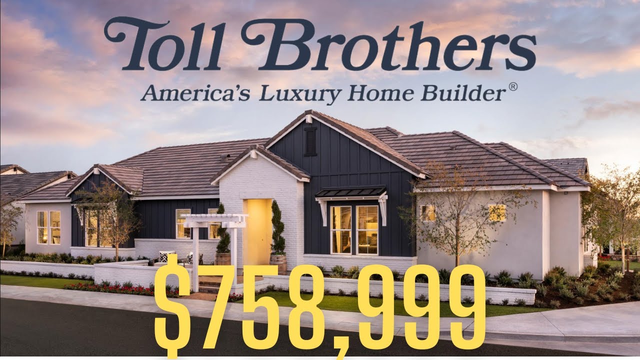 Surprise Arizona New Construction  | Toll Brothers Sterling Grove | Calistoga Model Home