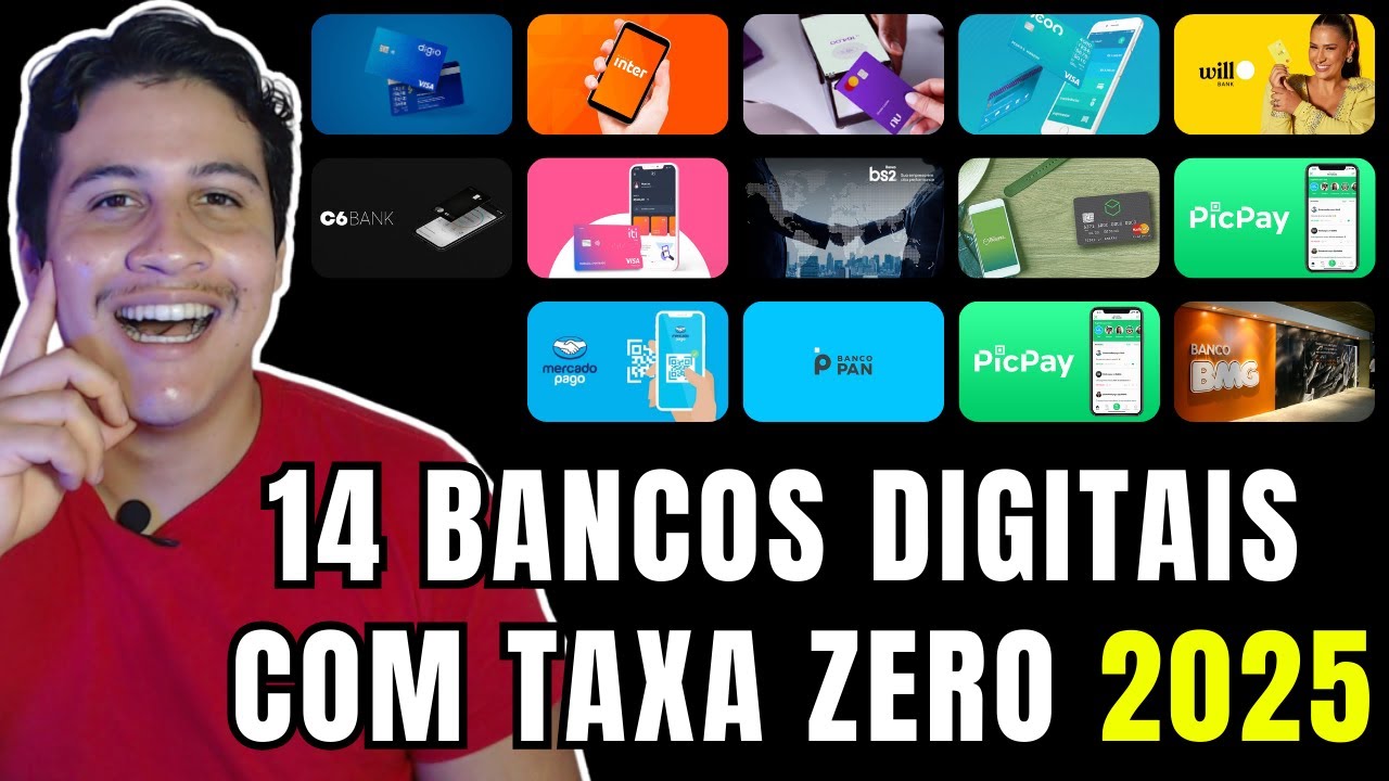 🏦 Melhores Bancos Digitais com Taxa ZERO: Descubra as Melhores Op&ccedil;&otilde;es! 🏦