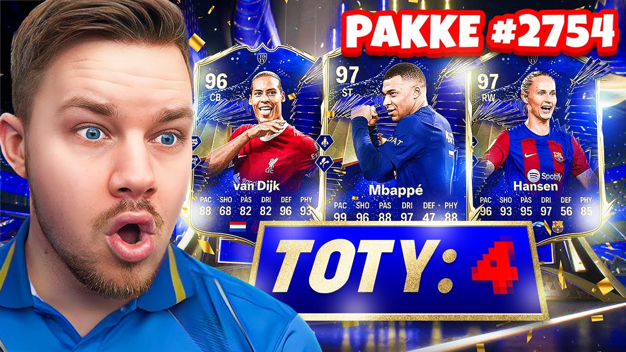 Jeg åbnede TOTY packs i 10 TIMER og fik __ TOTYS!