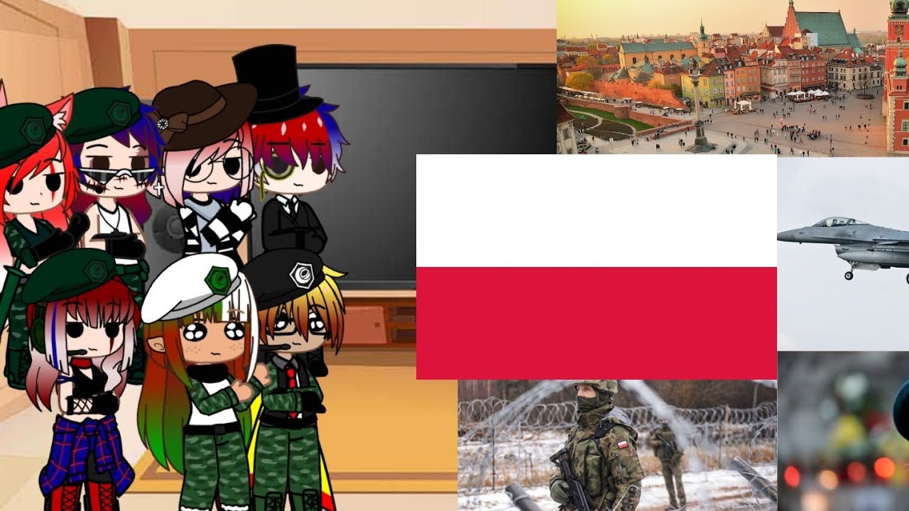 countryhumans react to poland 🇵🇱