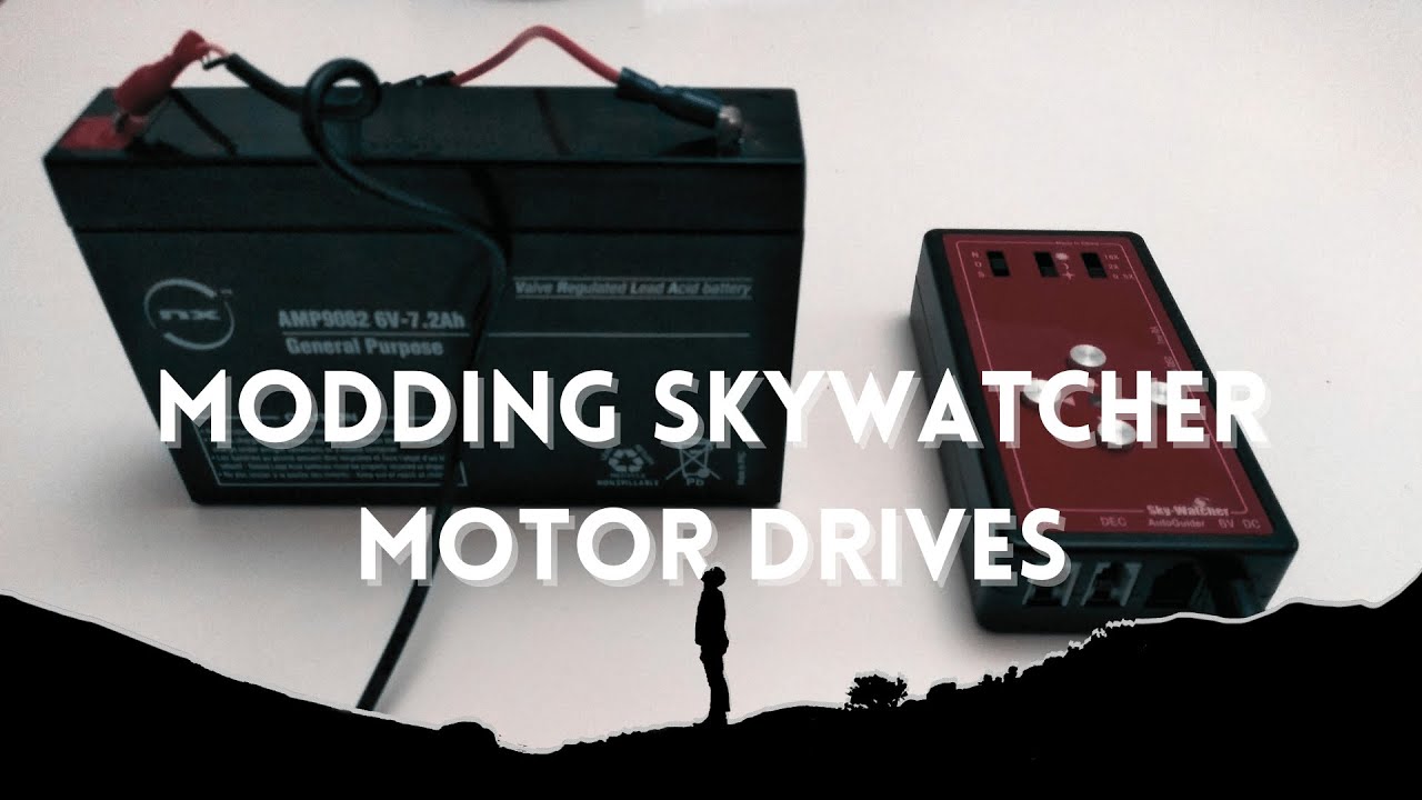 How to modify your Skywatcher Motor Drives to use a Lead Acid Battery
