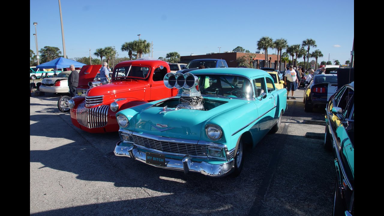CAR SHOW IN NORTH FORT MYERS FLORIDA 1/29/2024