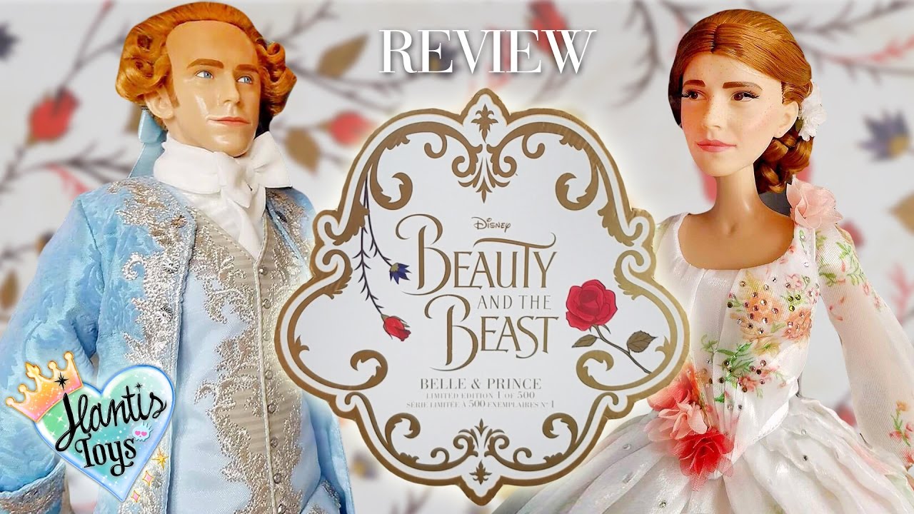 Beauty and the Beast - Belle & Prince Platinum LIMITED EDITION Doll Set Review | Disney Live Action