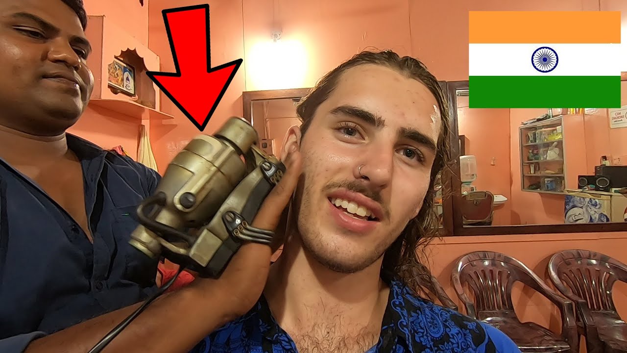 ULTIMATE INDIAN Haircut With CRAZY MASSAGE MACHINE! 🇮🇳