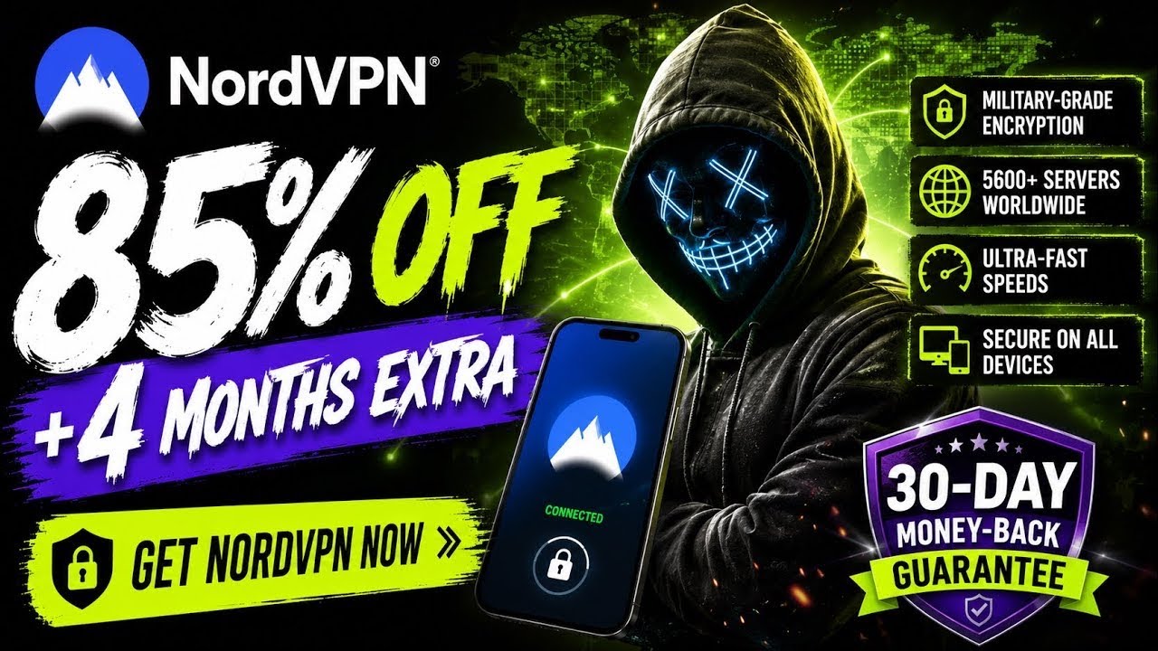 NordVpn 2026 Special Discount 🔥 | Money Back Gaurantee 😱 | Nordvpn Coupon Code | Nordvpn 2026