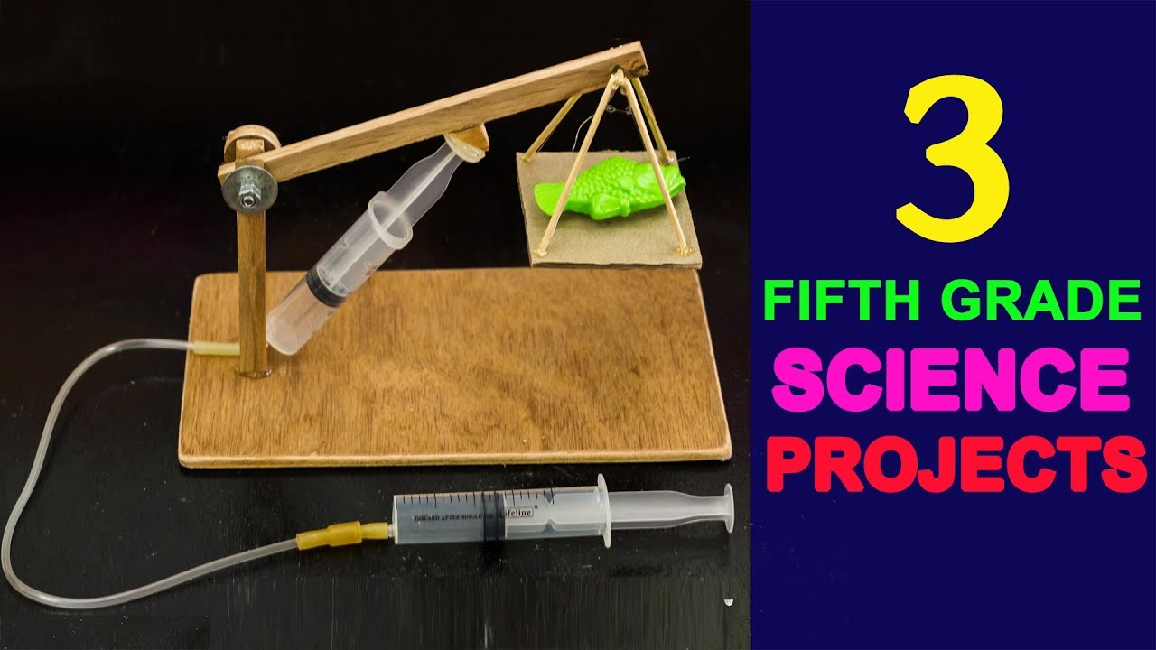 3 Awesome Fifth Grade Science Project Ideas