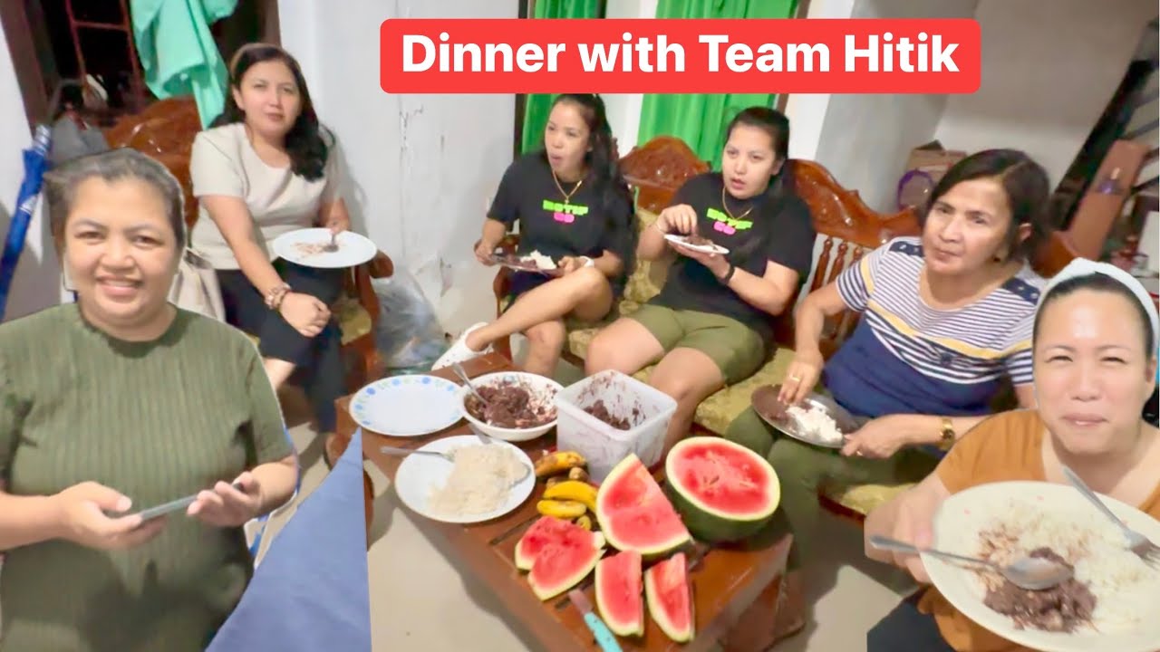 Byahe pauwi ng Probinsya | Team Hitik Dinner | Nagluto si @ateNelsTV1614