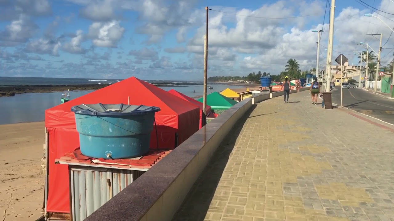 Praia de Jauá em Camaçari até condomínio mirante de Jauá